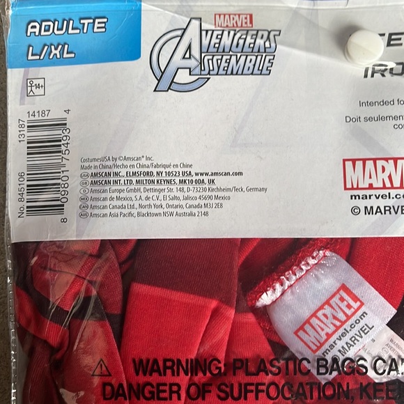 Avengers: Iron Man Adult T-Shirt! New! - Picture 5 of 7